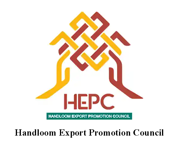 Handloom Export Promotion Council Button Card Prince Handloom